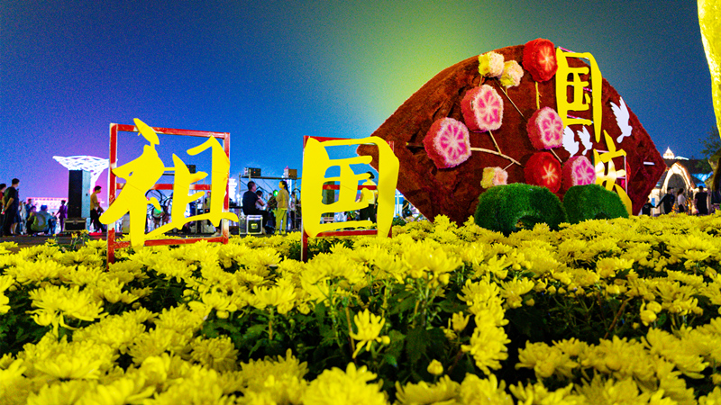 啤酒城、北茶商街“雙節(jié)”活動(dòng)活躍節(jié)日經(jīng)濟(jì)(圖1)